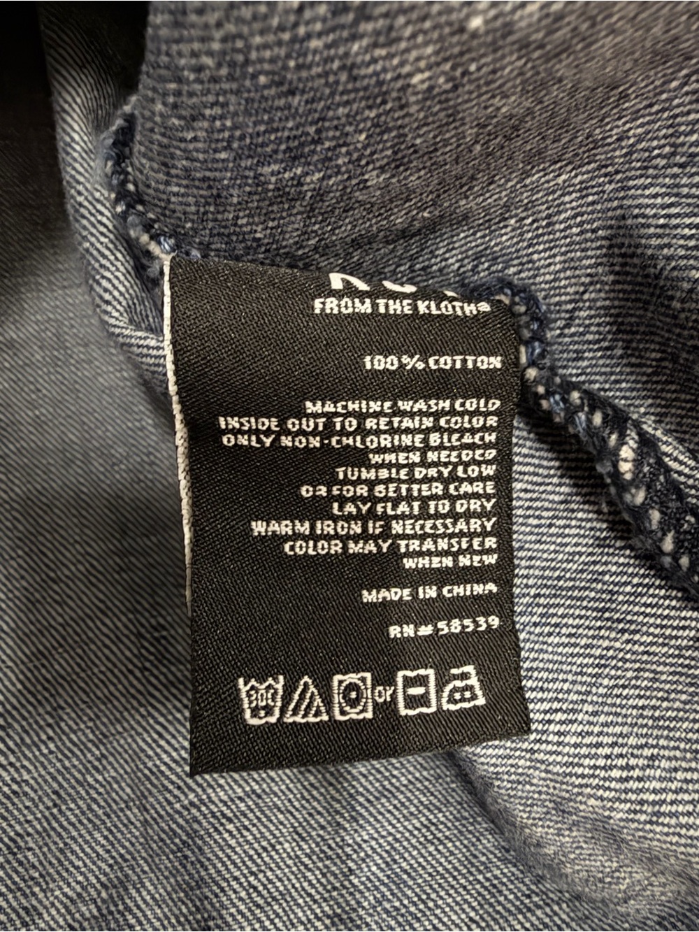 KUT From the Kloth Classic Denim Trucker Jacket Medium Wash Size M KJ0062M - Picture 10 of 11